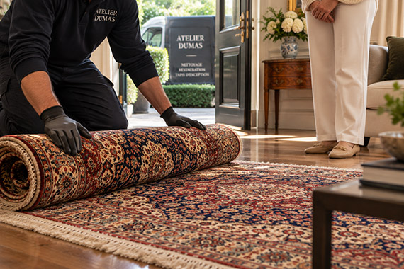 Restitution de votre tapis