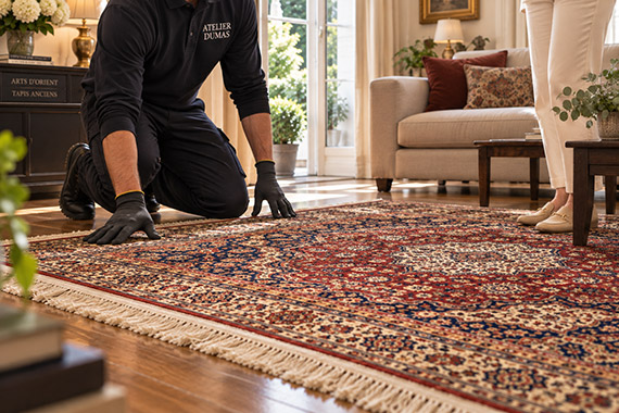 Retour d'un tapis à Waterloo